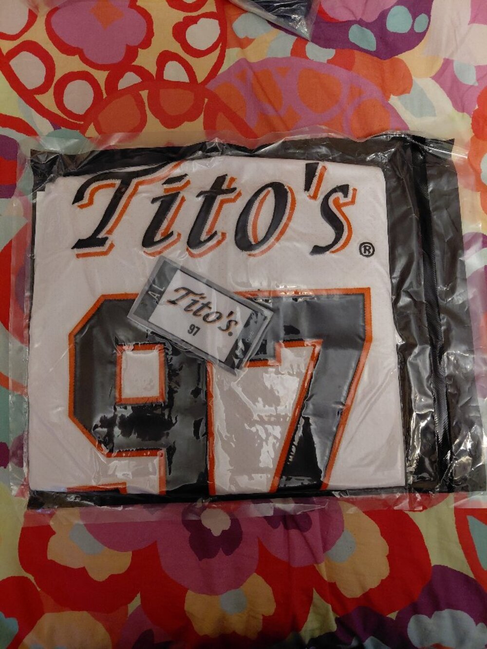 Tito's 97 Long Sleeve Soccer Jersey Mens Large